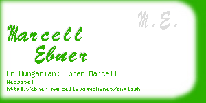 marcell ebner business card